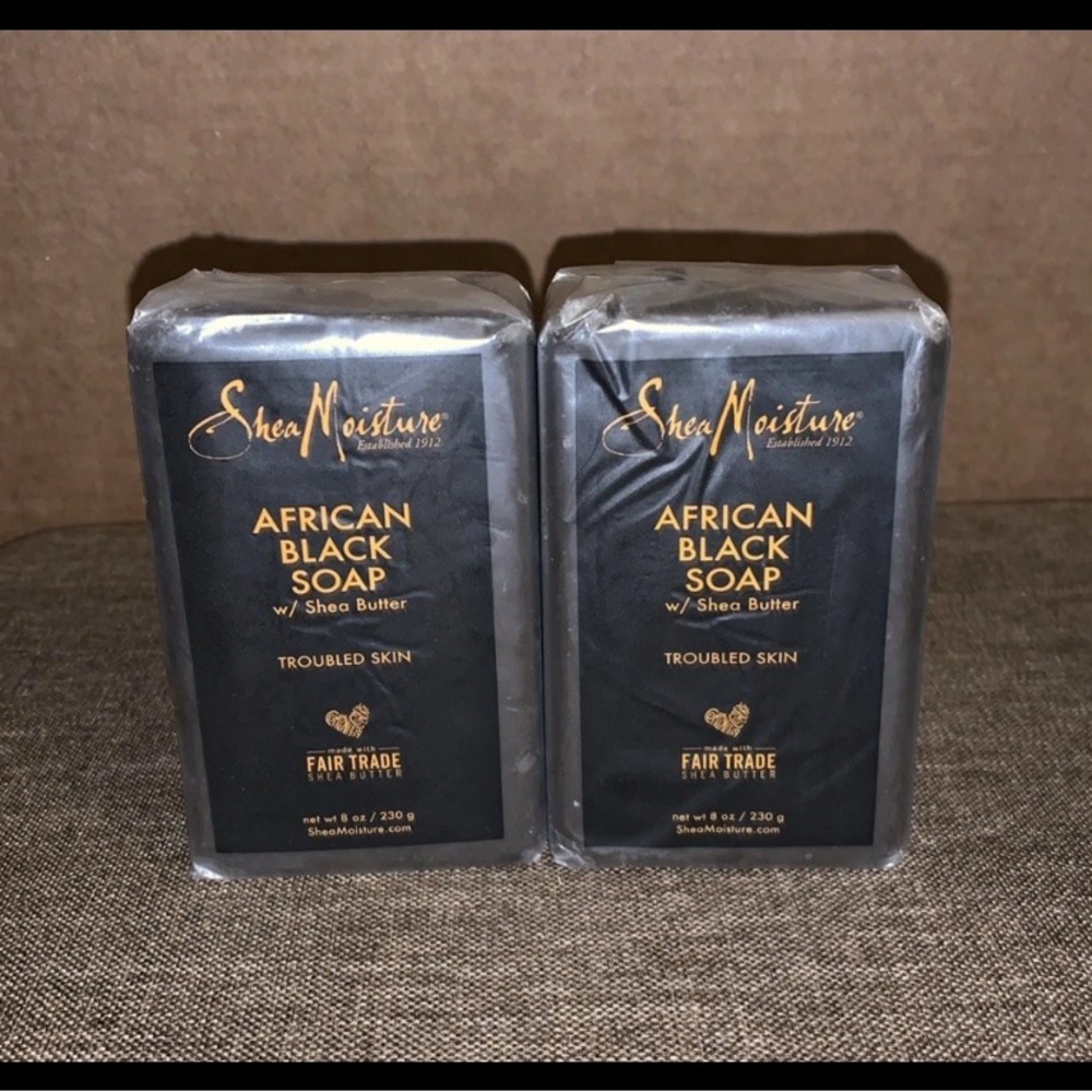Shea Moisture African Black Soap with Shea Butter - Troubled Skin
